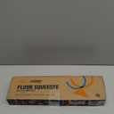 CLEANHOME Rubber Floor Squeegee for Concrete Floor, Tile Floor, Metal Aluminium Heavy Duty Garage Shower Floor Squeegee Broom for Removing Water, Commercial Scrubber Mop with Extendable Long Handle (Gray)