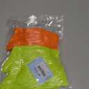 Women's Neon Scrunch Crew Socks 80s 90s Retro 3-Pack Cotton Stacked Boot Calf Cozy Ribbed Slouchy Socks Size 5-10 (2-neon Green/1-neon Orange)