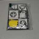 Tummy Time Baby Mirror Infant Toys Newborn 0 3 Months Brain Development with Crinkle Cloth Book Teether Black and White High Contrast Baby Toys 2 4 5 0-6 Month Boys Girls Sensory Activity Shower Gifts