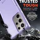 NTG for Samsung Galaxy S24 Ultra Case, [2 Layer Structure Protection] [Military Grade Anti-Drop] Lightweight Shockproof Protective Phone Case for Galaxy S24 Ultra 5G 6.8 inch 2024-Clove Purple