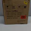 Amazon Basics 12-Sheet Cross-Cut Paper and Credit Card Shredder with Overheat Protection, Black (New Model)