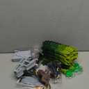 Dinosaur Toys,Create A Dinosaur World Road Race,Flexible Track Playset and 2 pcs Cool Dinosaur car for 3 4 5 6 Year & Up Old boy Girls Best Gift (Green)