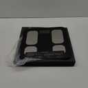 Ultra, Smart Scale with 4.3" Color Display, Digital Bathroom Scale for Body Weight BMI Muscle Mass Composition, Wi-Fi & Bluetooth Body Fat Scale with Heart Rate, 400 lbs (Black)