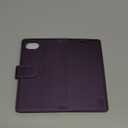 Wallet Case for iPhone 16e, RFID Blocking Credit Card Holder, PU Leather Folio Flip Kickstand Protective Shockproof Cover for Apple 16e (Purple)