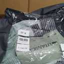 Litanika King Size Comforter Set Sage Green - 3 Pieces Lightweight Quilt Bedding Comforter Sets, Light Green White Colorblock Stripe Fluffy Bed Set, All Season Down Alternative, King, Light Green