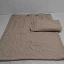 NICETOWN Doorway Curtains & Drapes 78 inches Long - Grommet Window Treatment Thermal Insulated Privacy Blackout Curtains & Drapes for Bedroom (Biscotti Beige, Set of 2, W52 x L78)