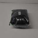 BEDELITE Fleece Throw Blanket for Couch - 300GSM Soft & Warm Fluffy Black Blanket, Decorative and Giftable Striped Blankets for Women, Men, 50"x60" 