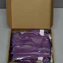 Pre stretched Purple Braiding Hair Extensions Hot Water Setting Synthetic Hair Pre Stretched Crochet Braids Hair 26 Inch Lavender Purple#