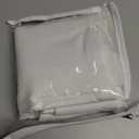 Toddler Travel Pillow Cases Set of 2, 600 Thread Count 100% Egyptian Cotton Pillow Covers for Boys and Girlswith Zipper Closure, 12" x 16" (White, Zipper Closure -12" x 16")