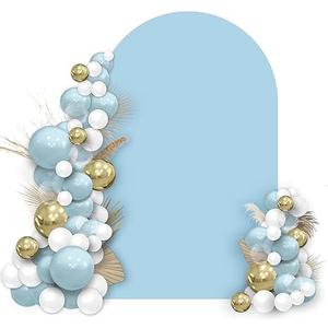 Arch Backdrop Cover,Spandex Cover for Arch Backdrop Stand,Arch Backdrop for Wedding Birthday Photography Baby Shower Party Deco (6.6FT)
