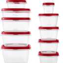 Rubbermaid Assorted Food Storage Container Set - Case of: 1; Each Pack Qty: 24; Total Items Qty: 24