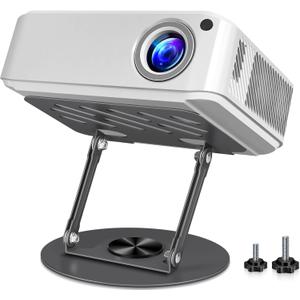 2-Be-Best Universal Tabletop Projector Stand, Adjustable Rotatable Foldable Projector Stand Portable Projectors Stands, Stands for Small Medium Heavy Projectors Compatible with Aurzen Epson