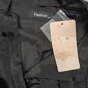 Women's Button Down, Black, Size 2XL