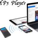 YF35 Portable AM/FM Radio with MP3 Player, Rechargeable Speaker, TF Card Slot, AUX Input, and 700mAh Built-in Battery for Indoor/Outdoor Use(Black)