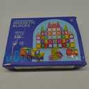 ShowyLive Magnetic Tiles for Kids Ages 4-8, 110PCS Set with 2 Cars, Magnetic Building Tiles, Mini Magnatiles, STEM Learning Toy, Safe & Durable, Magnetic Toys for Endless Fun and Educational Play