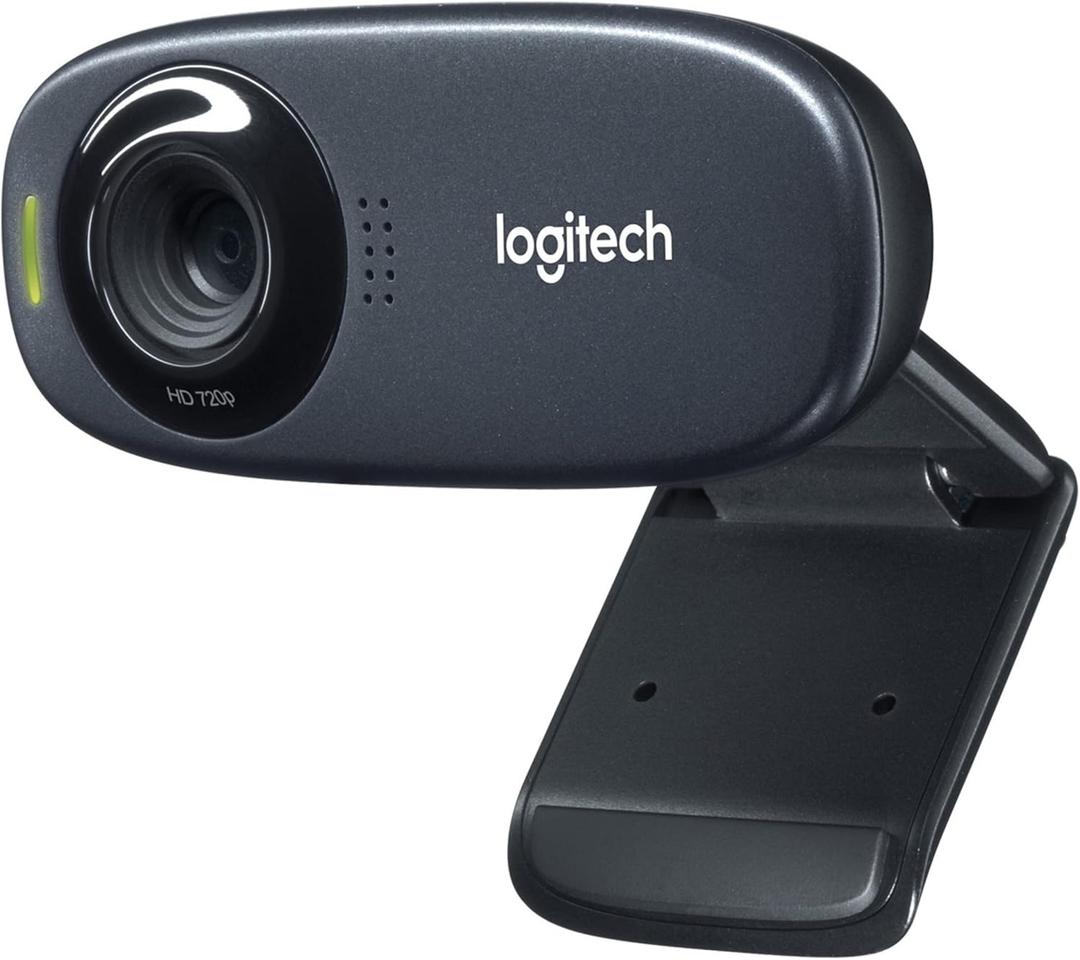 Logitech C310 Hd Webcam, 1280 Pixels X 720 Pixels, 1 Mpixel, Black