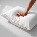 Avocado Organic Cotton Pillow GOLS Certified, Adjustable Loft, Medium Firm for Back, Side & Stomach Sleepers, Standard