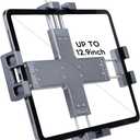 FANAUE Tablet Holder for Car with Ball Head, Lightweight Design, 360 Rotatable Ipad Mount - for Your Windshield, Dashboard, or Desk,Compatible with All 8"-12.9" Tablets (iPad mini, iPad Pro 12.9)