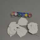 Christmas Crafts for Kids - DIY Christmas Tree Decorations Resin Ornaments Kits (Includes Paints Brushes) - Stocking Stuffers DIY Xmas Ornaments for Kids Toddlers Girls Boys Ages 3-5 4-8 8-12