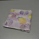 Happy Easter Purple Lily Pillow Covers Watercolor Eggs Bunny 18 x 18 Inch Throw Pillows, Spring Anniversary Celebration Seasonal Decorative Farmhouse Cushion Case for Sofa Couch Set of 4