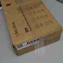 Ulecoce Fingerprint Keypad Deadbolt with Handle Set, Keyless Entry Door Lock, Door Locks for Front Door Lock Set, App Control, Auto Locking, Easy to Install, Matte Black