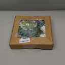 Floweroyal Artificial Flowers Combo Green Flowers Mix Silk Flowers Dahlia Roses with Stems for DIY Wedding Bridal Bouquets, Baby Shower, Floral Arrangement, Table Centerpieces, Home Decorations.