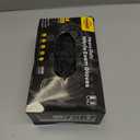 TitanFlex Heavy Duty Black Nitrile Gloves, 6 Mil, Fully Textured, Mechanic Disposable Gloves, Latex Free, Powder Free