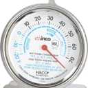 Winco Freezer/Refrig Thermometer, 3" Dial