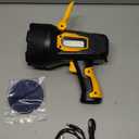 Rechargeable Spotlight, Super Bright, Flashlight Handheld Spot Lights Outdoor with Cob Light,  Large Spotlight for Hunting Boating Camping