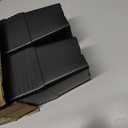 June Fox Square Nursery Pots 3.3 Inches Flexible Plastic Seedling Pots Square Pots for Plants, Succulent, Flower, Pack of 60, with 60 PCS Plant Labels