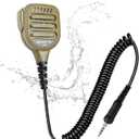 IP65 Waterproof Shoulder Microphone for Yaesu Vertex VX-6 VX-6R VX-7R VX-170 FT-270 Standard Horizon HX210 HX270 HX400 HX750S HX870 HX890 Walkie Talkies
