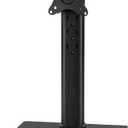 KKTONER Single Computer Monitor Stands Full Motion Swivel Free Standing Desk Vesa Mount for 13 inch to 32 inch Screen Height Adjustable Monitor Mount Vesa 75 * 75mm/100 * 100mm Hold up 77Lbs