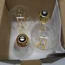 4-Pack Vintage 8W ST64 LED Edison Light Bulbs 100W Equivalent, 1400LM E26 Light Bulbs, 2700K Warm White, Antique Filament LED Bulbs, CRI 90+, Clear Glass, Great Bulb for Home, Bedroom, Non-Dimmable