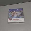 Christmas Puzzles 500 Piece, Christmas Night in Winter 500 Piece Puzzles, Jigsaw Puzzle for Adults Challenging Perfect for Holiday 27x 20inch