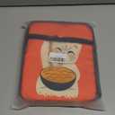 Insulated Lunch Box for Kids Adults Ramen Lunch Box for Work, Picnic, School, Travel, Hiking, Beach or Fishing Polyester Cat Eat Ramen Theme Lunch Bag