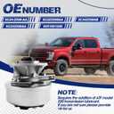 Driveshaft Center Brake Assembly, Driveshaft Parking Brake, Fit for Ford E-450 Super Duty, E-550 Super Duty, F-350 F-450 F-550 Super Duty, OE 6C24-2598-AA, 6C2Z2598AA, 3C342598AB, 6C242598AA