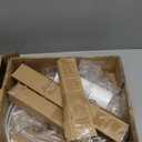 OBright Tripod Floor Lamp, Adjustable in Height, 100% Metal Body with Linen Drum Shade, E26 Socket, Bedside Lamp, Standing Light for Living Room, Bedroom, Office, Brushed Nickel