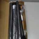 Supforce 3 PACK Closet Rods for Hanging Clothes, 17 to 54 Inches Stepless Adjustable Metal Closet Rod, 1.3 Inches Heavy Duty Clothes Hanging Rod for Closet Wardrobes Laundry RV, Black