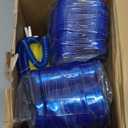 Leyndo 4 Pcs 26 Inch Yoga Exercise Ball Pilates Pregnancy Birthing Fitness Ball with Quick Pump Anti Burst for Improved Posture, Balance, Yoga, Pilates, Training(Blue)