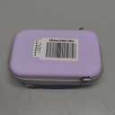 PLEAVEE Instant Print Film Camera Case for Kid Cameras & Digital Video Camera, Hard Storage Holder Organizer Bag Compatible with ESOXOFFORE/Dylanto/DUDUDRAGON/GREENKINDER/HiMont and More (Purple)