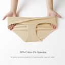Angelhood Cotton Maternity Underwear Under Bump, Healthy Pregnancy Panties Postpartum Underwear 8 Pack with Laundry Bag (XXL)