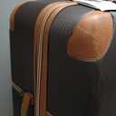 DELSEY PARIS Chatelet Air 2.0 Hardside Luggage with Spinner Wheels, Chocolate Brown, Checked-Large 28 Inch