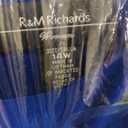 R&M Richards Elegant Sheath Dress W/Chiffon Butterfly Sleeves & Rhinestone Trim. Size 14 W