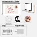 Cute Girly Wall Art Feels So Good To Be Home Vintage Wine Red Postcard Poster Canvas Printing Trendy Apartment Aesthetic for Room Home College Dorm Cool Girl Decor 8x12inch black framed