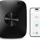 Airversa Smart Waterless Essential Oil Diffuser Scent Air Machine with 12A1V Power Adapter for Large Rooms Spaces Home and Commercial Use, Up to 2000 sq ft 400 mL Capacity Scent Diffuser, Black ANA
