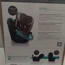 Evenflo Revolve360 Slim 2-in-1 Rotational Car Seat with Quick Clean Cover (Stow Blue), Manufacturing date: 06-13-2025