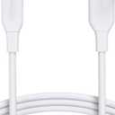 Amazon Basics USB-A to Lightning ABS Charger Cable, MFi Certified Charger for Apple iPhone 14 13 12 11 X Xs Pro, Pro Max, Plus, iPad, 6 foot, White