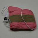 Heating Sauna Belt with Hot Compress & Vibration MassageLumbar Abdominal Stomach Belly Massager Back Pain Relief Machine,for Body Muscle Relax, Waist Trimmer Fitness Home Exercise(Pink)