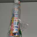 Hallmark Birthday Wrapping Paper Mini Rolls, 3-Pack (Rainbow Block Letters, Stripes, Exclamation Points) for Birthdays, Graduations, Celebrations, Any Occasion - 45 Sq. Ft. Total