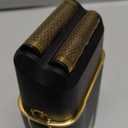 Professional Foil Shaver for Men: Cordless Electric Razor with High-Speed Dual Blades, Rechargeable USB-C, IPX6 Waterproof & Travel-Friendly/Home Use,Black Gold